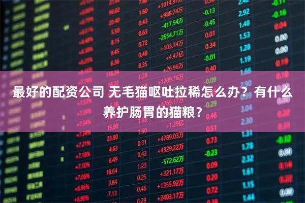 最好的配资公司 无毛猫呕吐拉稀怎么办？有什么养护肠胃的猫粮？